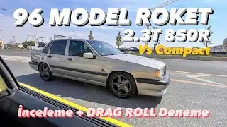 1996 Yılının Hayal Sedanı - 850 2.3T - İnceleme +Drag/Roll vs COM 3.30ti ve Market Arabası Subaru