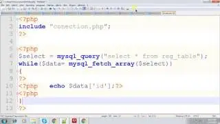 PHP MYSQL 2017 Select  | PHP tutorial |Select Data From database MUJAHID KHAN