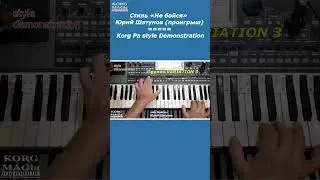 KORG Pa_Стиль «Не бойся» _ПРОИГРЫШ_Юрий Шатунов_текст_аккорды Dm