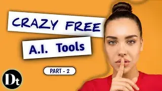 Crazy Free AI Tools For Content Creation - Mind Blowing AI Video Editor | PART 2