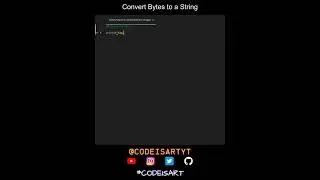 Convert Bytes to a String in Python | Python Examples | Python Coding Tutorial | Python Interview