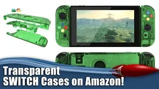 Transparent Nintendo SWITCH Cases - Funtastic shells