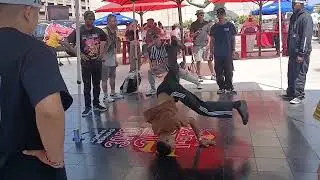 Red Bull Dance at Detroit Down Town MI USA