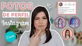 CREA tu foto de PERFIL en INSTAGRAM 📸 (Paso a paso) con CANVA