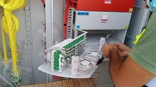 Ftth Installation Part 03 - Optical Distribution Frame ODF Preparation