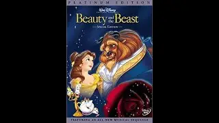 Opening to Beauty and the Beast Platinum Edition DVD (2002, Both Discs)