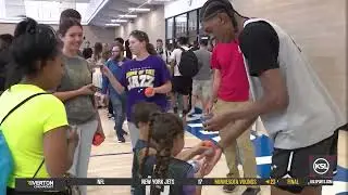 Utah Jazz Hold Scrimmage On Hill Air Force Base