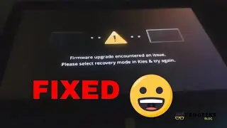 Firmware Upgrade Encountered an Issue Samsung Galaxy (FIXED)