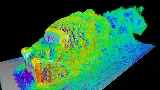 Airodynamics of an arm chair on 4x A100 GPUs