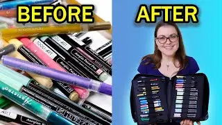 How I organized 684 markers and pens!