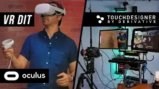 How to Be a Pro VR Digital Imaging Technician (DIT) - Oculus Quest, TouchDesigner, STMap Tutorial