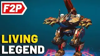 Fenrir Subduer Damper - War Robots Free to Play Gameplay (No Commentary) WR F2P