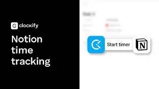 How to track time in Notion