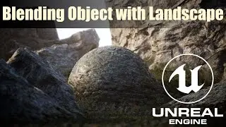 Blending Object with Landscape in UE4/UE5