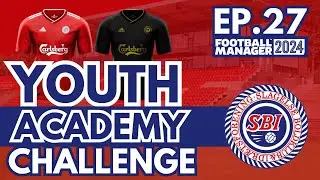 FM24 YOUTH ACADEMY CHALLENGE | #27 | NEW TACTIC & SQUAD UPDATE!