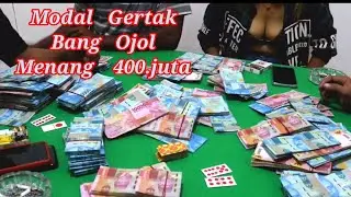 Bang Ojol modal Gertak Menang 400.juta || Domino Qiu Qiu Asli Terpanas