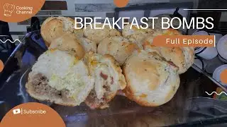 EASY Breakfast Bombs Recipe | CookingWithAlphaDior