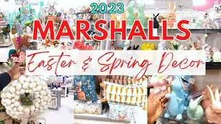 *NEW* EASTER DECOR 2023! | MARSHALLS EASTER DECOR SHOPPING | 2023 EASTER & SPRING DECORATING  IDEAS