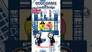 London Bridge | Dance Along | Nursery Rhymes | Kids Rhymes | DODO ABC | Reading Gate