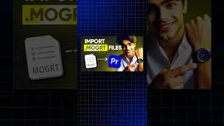Install MOGRT Files in Premiere Pro 2024: 2 Quick Methods in 40 Seconds! #premierepro #mogrt