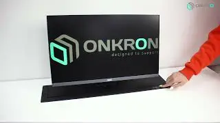 Электрический подъемник для мониторов до 24” VESA до 100x100 весом до 15 кг ONKRON NWS-SC24