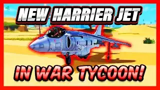 HARRIER JUMP JET New Update In War Tycoon!