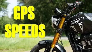 TRIUMPH SPEED 400 - GPS SPEEDS - IT'S NOT GOOD!