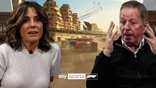 Martin Brundle and Natalie Pinkham REACT to the GREATEST TRACK ON EARTH! 📺