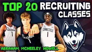 Meet The Recruits - UConn | Top 20 College Basketball Recruiting Class Rankings!