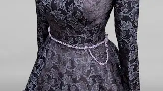 Live Stream: Ironing Vintage Black Wedding Dress "The Phoenix"