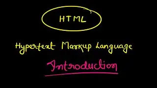 HTML introduction | HTML tutorial in Hindi and Urdu with notes | do some code