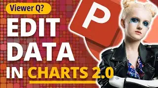 Viewer Q! 🙋‍♀️ How to Edit Data in a PowerPoint Chart 🔥[PPT TIPS]