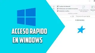 Como añadir tus carpetas a Favoritos en Windows 10