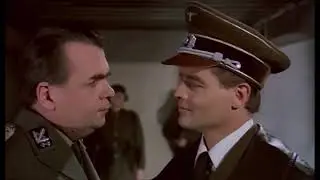 the BUNKER Movie scene Albert Speer is thwarted in his plan to Fumigate Hitler