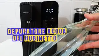 Recensione Ecoviva Mate 4 depuratore acqua del rubinetto a osmosi inversa. Risparmio 520 eur/anno