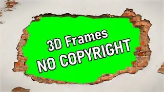 Top 10 3D Photos Videos Frames 2021 || NO COPYRIGHT || Green Screen 2021