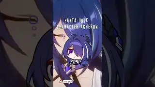 Fakta Unik Character Acheron Honkai Star rail #honkaistarrail #acheron #robin #firefly #shorts