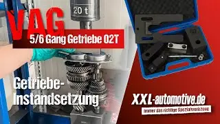 Getriebe überholen – Lager ersetzen an VW 5-Gang Getriebe 02T