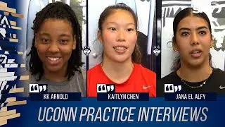 KK Arnold, Kaitlyn Chen and Jana El Alfy preview the Uconn Womens 2024-25 season | SNY