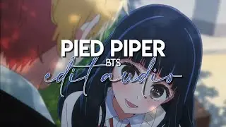 edit audio - pied piper (bts)