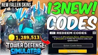 ⚠️Redeem!! Codes⚠️️ Tower Defense Simulator Roblox Codes August 2024 - Tower Defense Simulator Codes