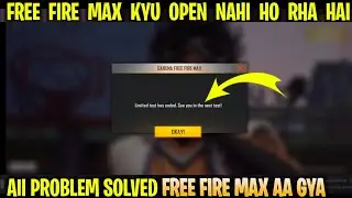 The Server Will be Ready Soon Problem Solved | Free Fire Max The Server Will be Ready Soon Problem