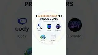 TOP 5 AI CODING TOOLS FOR PROGRAMMERS 