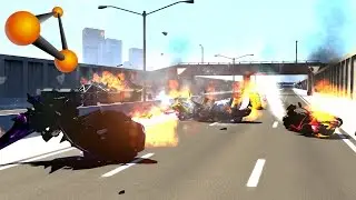 BeamNG Insane Crashes