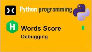 Words Score | Debugging | Python | Hackerrank | Programming | Coding