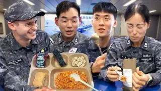 Korean Navy Officers Try British Rations for the First Time!!