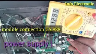 How to repair power supply  dead led tv /TP RD8503 PB816 LED bord in module connection CA 888