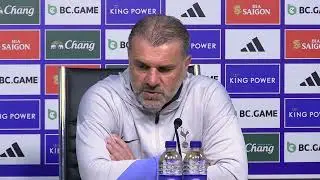 “DOMINANCE IS GREAT, BUT IF YOU DON’T SCORE IT’S MEANINGLESS!” | Ange Postecoglou On Leicester Draw