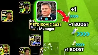 WHY YOU DON'T SIGN HIM 🤐 STOJKOVIC 2021 MANAGER YOU NEVER FACED HIM! | eFootball 2024 Mobile