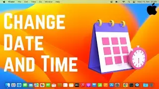 How To Change Date and Time On Mac / MacOS